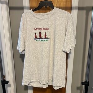 Gray Short Sleeve Tee Casual Cotton